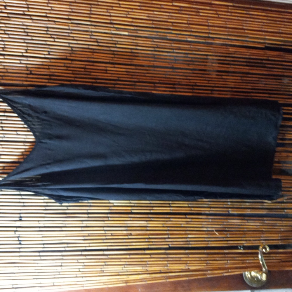 Black shell liner dress